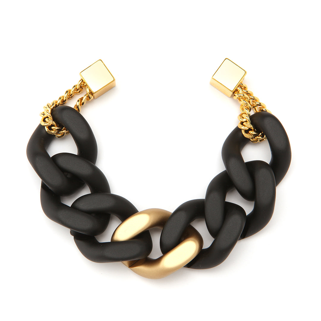 PONO Colette Noire Bracelet in Matte Black available at Barbara Katz
