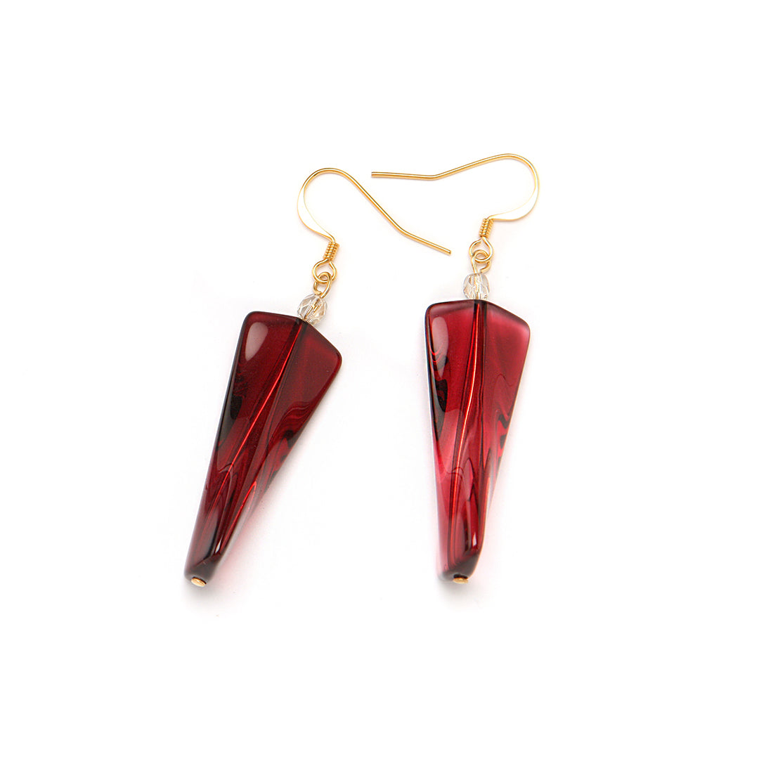 PONO Lily Earrings in Ruby available at Barbara Katz