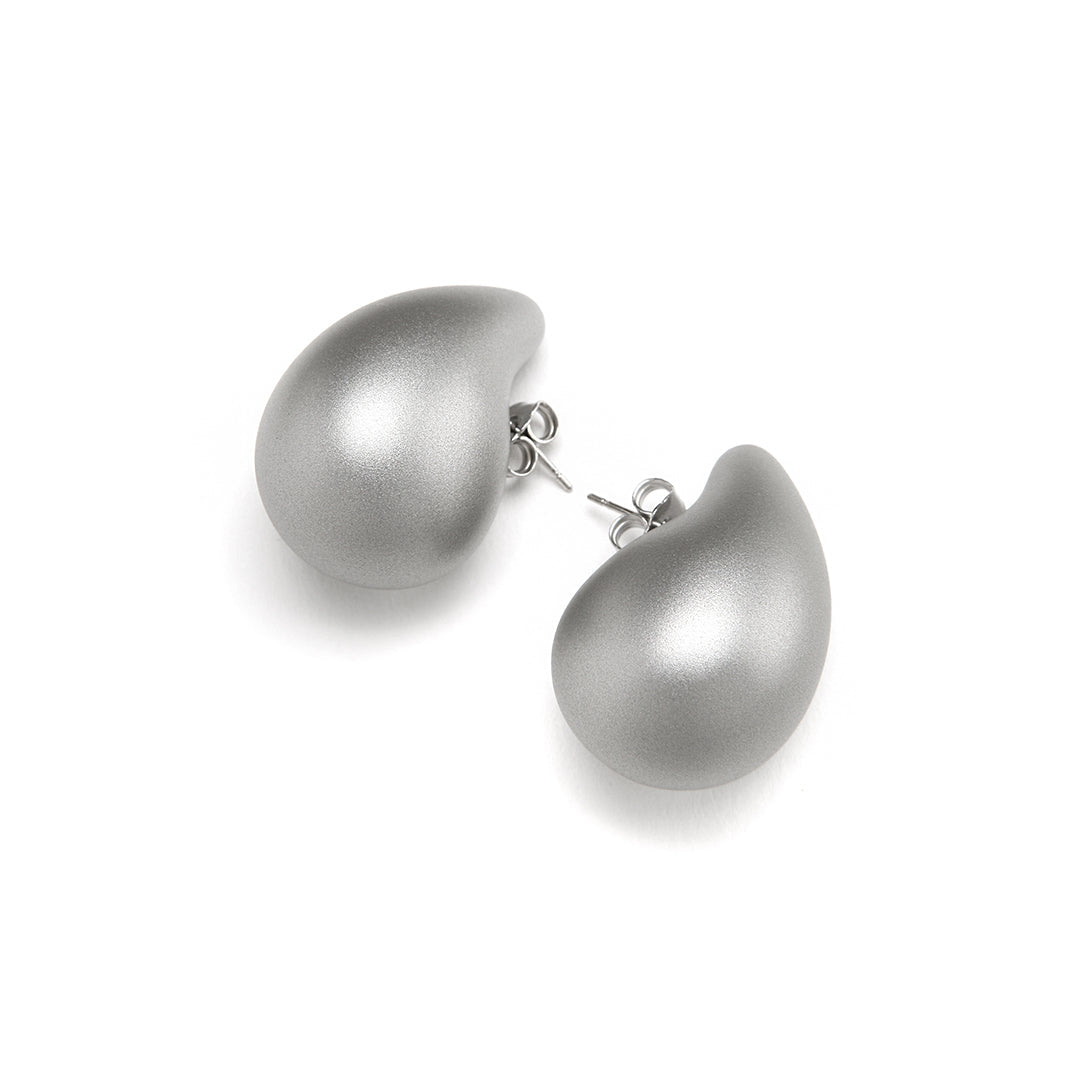PONO Romi Barile Earrings in Silverr available at Barbara Katz