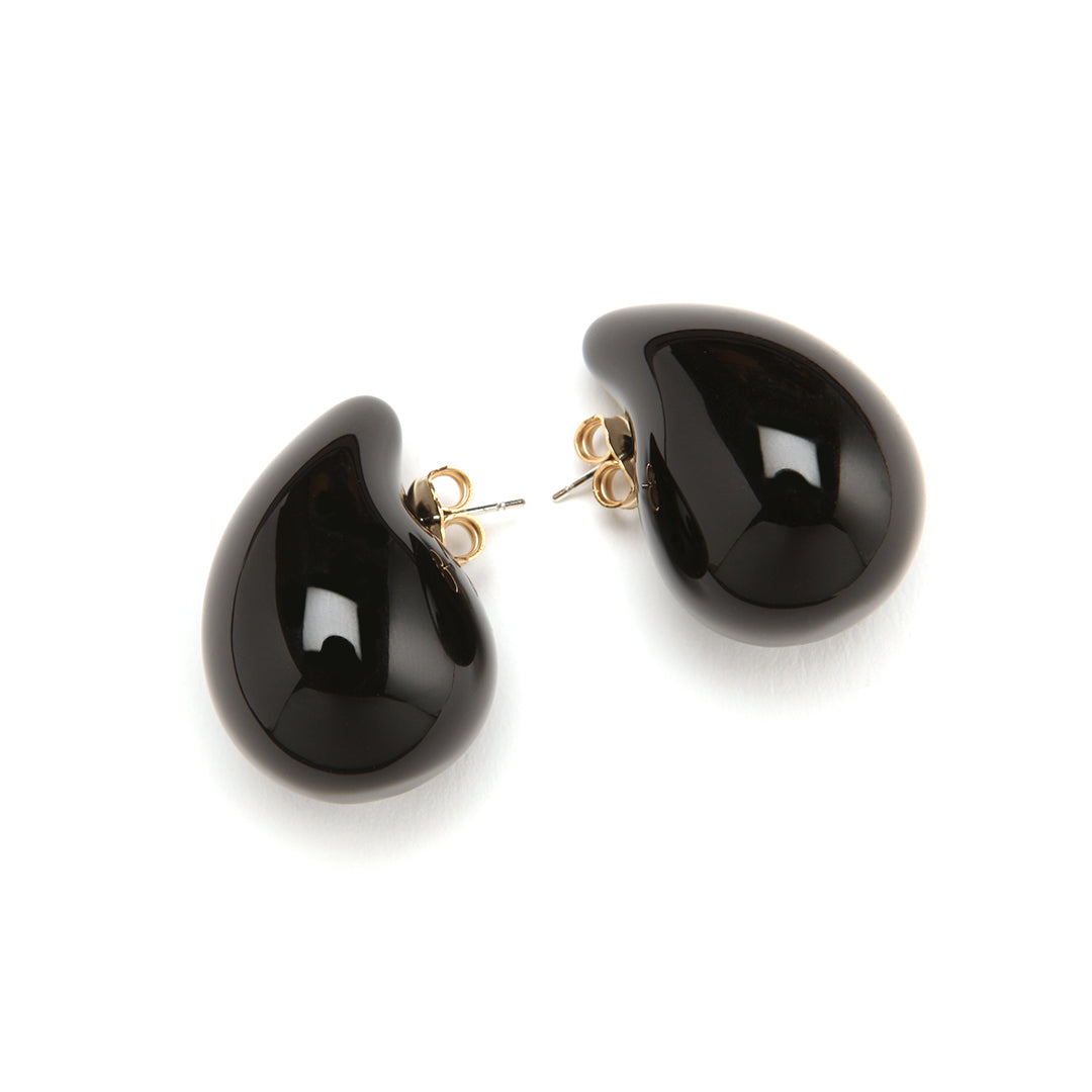 PONO Romi Earrings in Jet available at Barbara Katz
