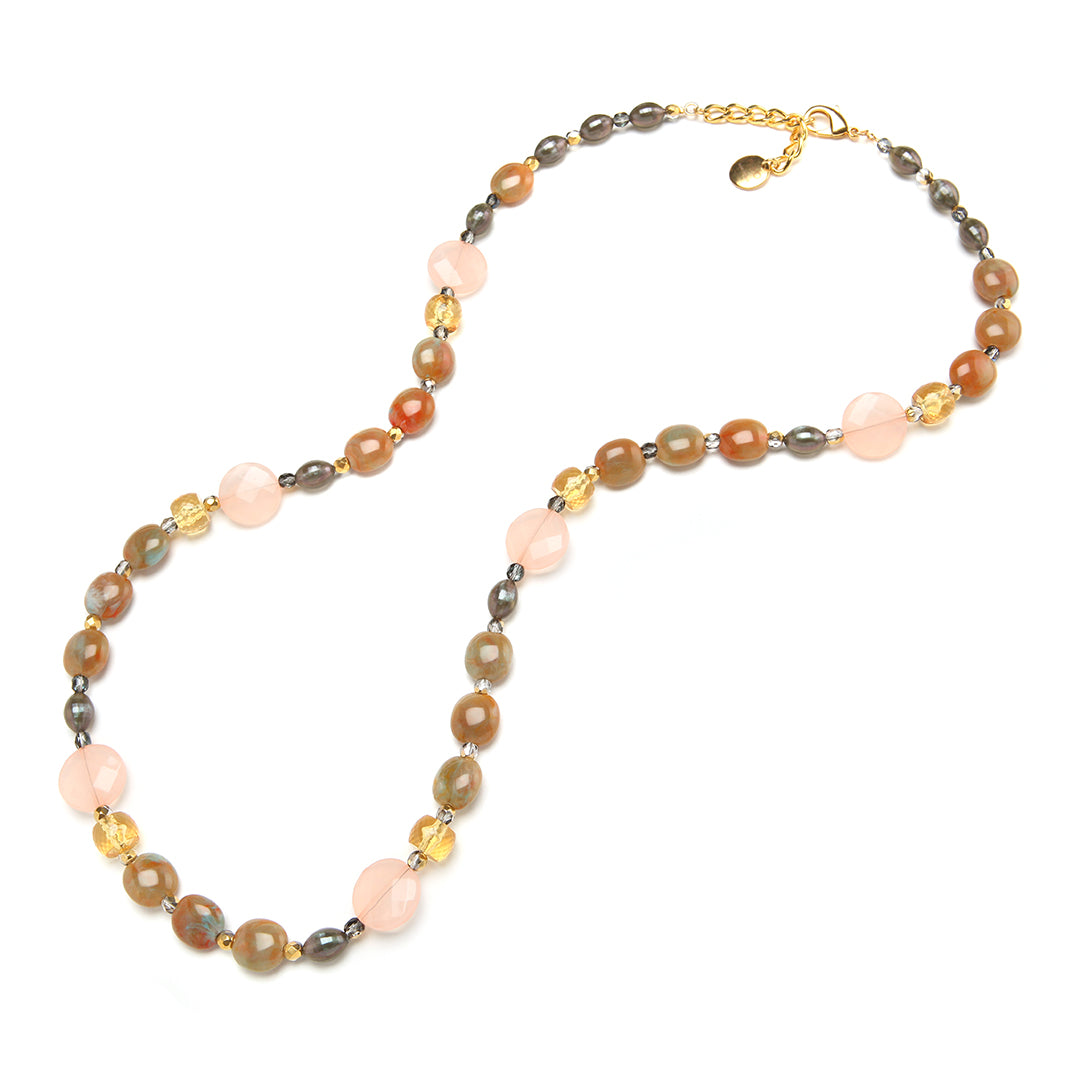 PONO Hazel Necklace in Nectar available at Barbara Katz