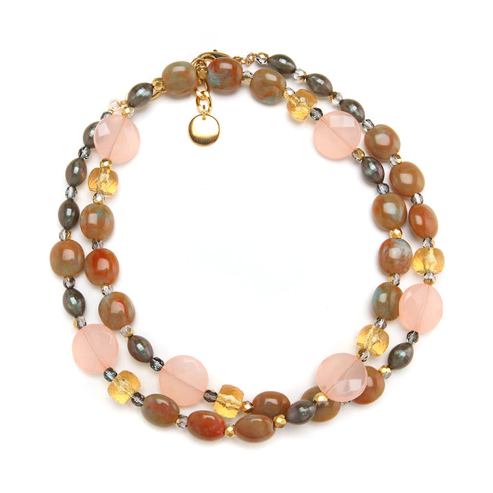 PONO Hazel Necklace in Nectar available at Barbara Katz
