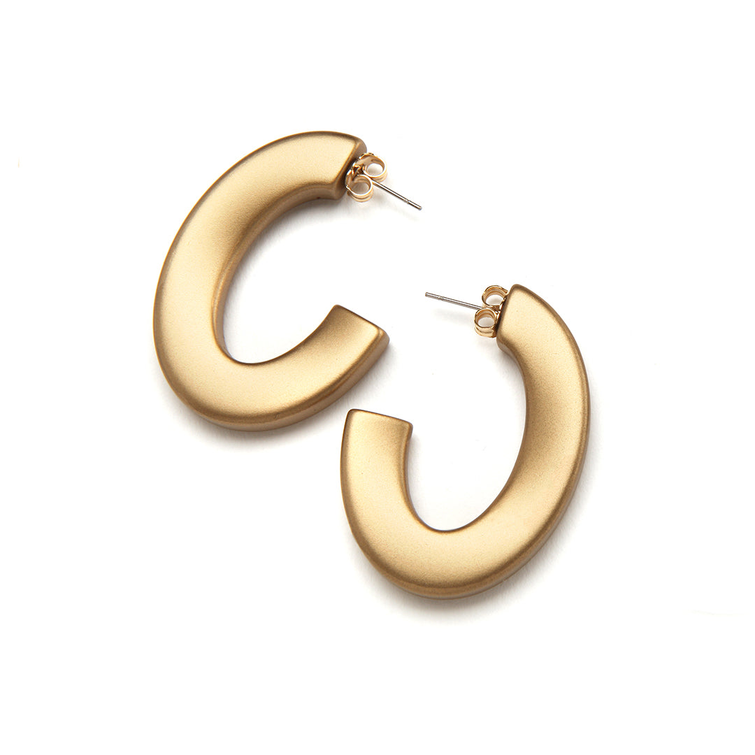 PONO Kiki Earrings Gold available at Barbara Katz