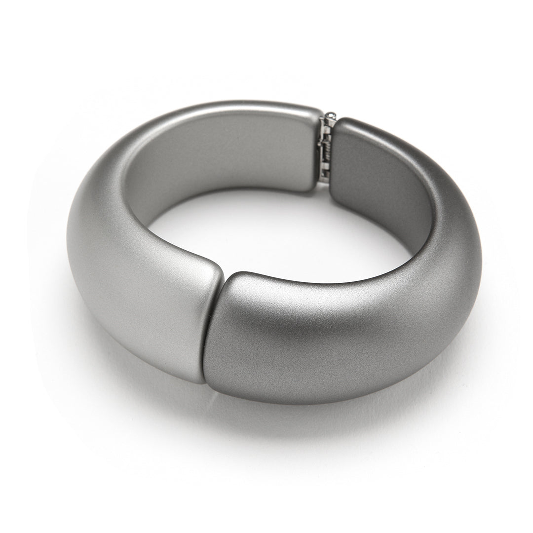 PONO Gemelli Barile Bracelet in Chrome available at Barbara Katz