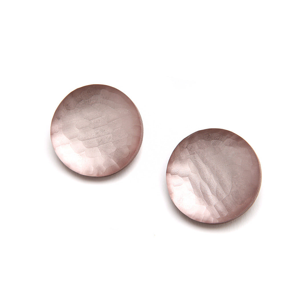 PONO Ice Rosa Clip Earrings in Mocha available at Barbara Katz