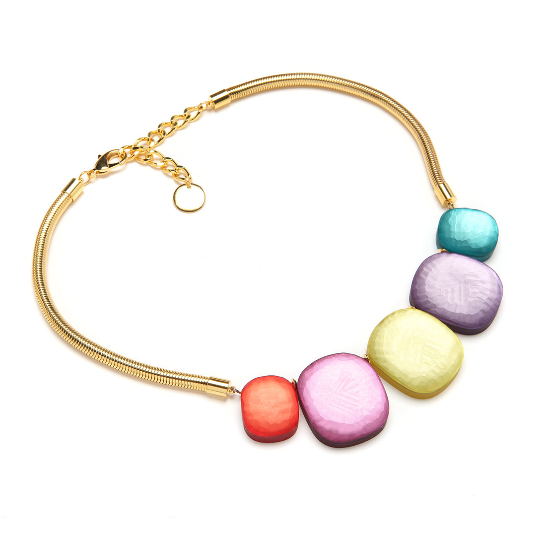 PONO Esme Necklace Rainbow available at Barbara Katz