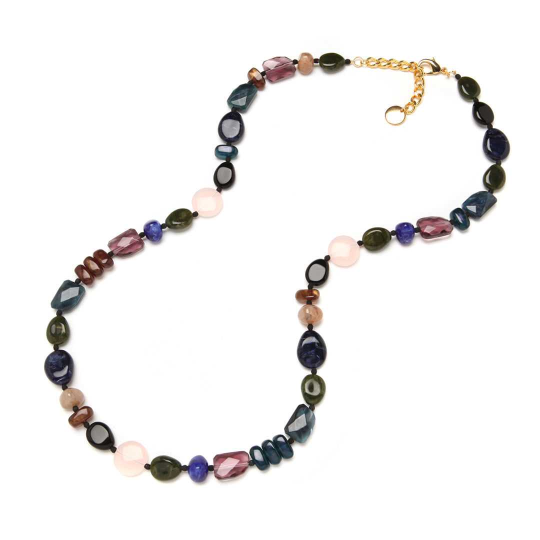 Pono Felicia Necklace Night Opal available at Barbara Katz