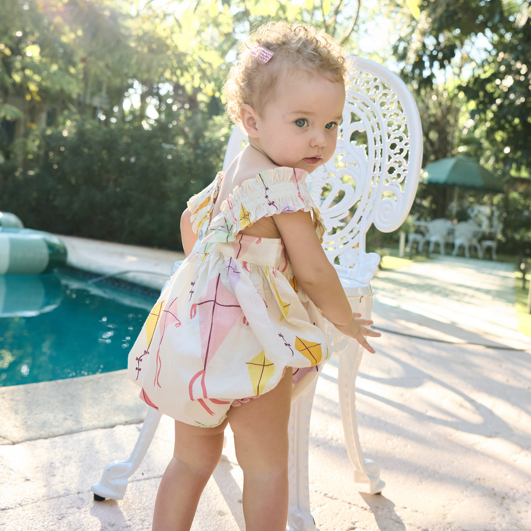 Pink Chicken Baby Girls Via Bubble - Flying Kites available at Barbara Katz