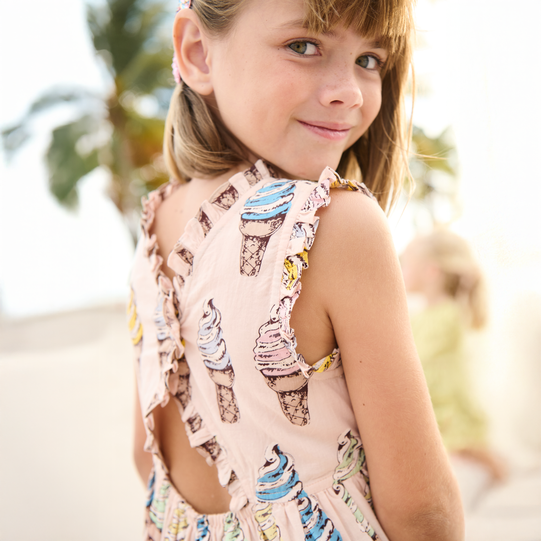 Pink Chicken Girls Alyssa Dress - Pink Soft Serve available at Barbara Katz