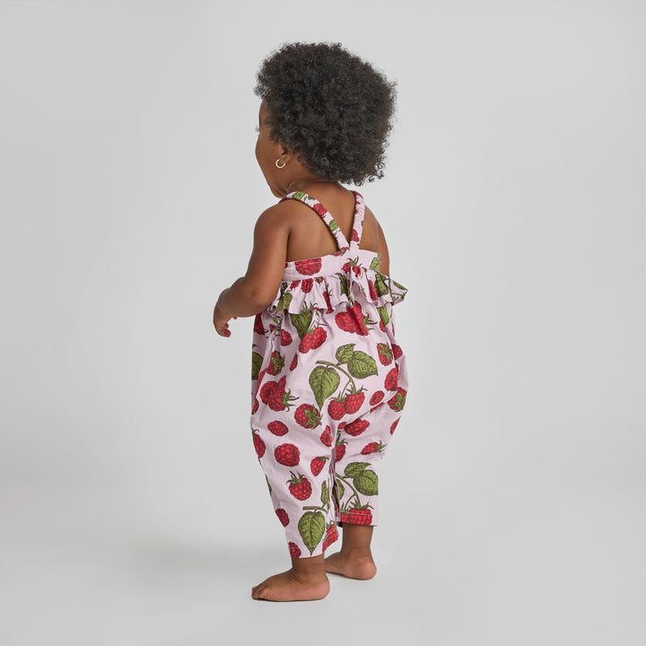 Pink Chicken Baby Girls Brianne Jumper - Lavender Raspberries available at Barbara Katz