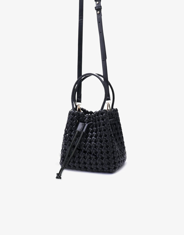 Remi/Reid Perrie Mini Bucket Bag in Black available at Barbara Katz