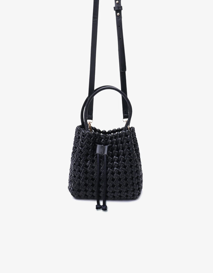 Remi/Reid Perrie Mini Bucket Bag in Black available at Barbara Katz