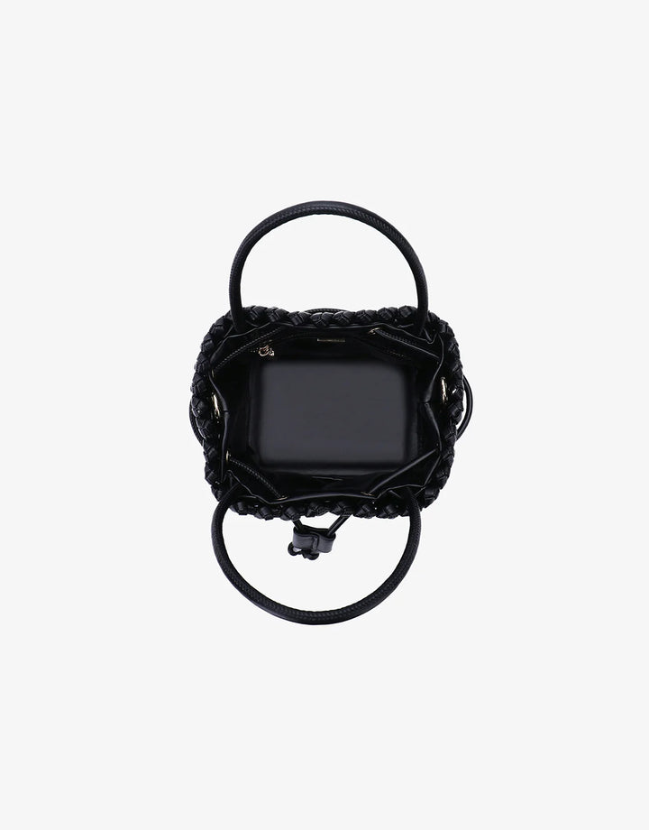 Remi/Reid Perrie Mini Bucket Bag in Black available at Barbara Katz