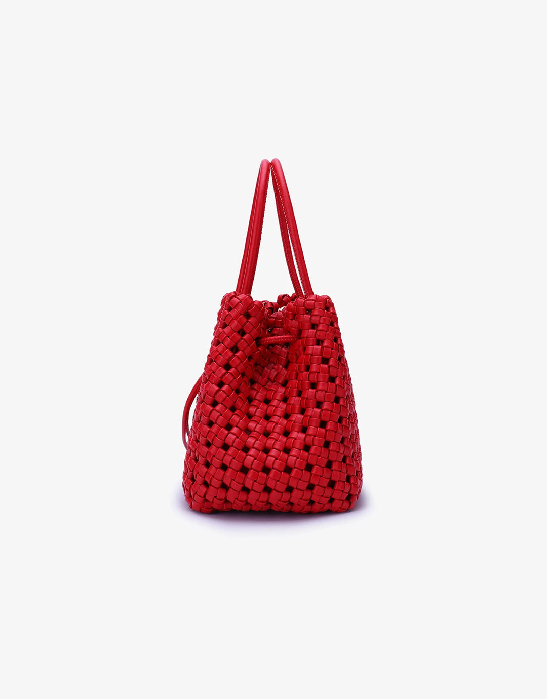 Remi/Reid Perrie Mini Bucket Bag in Red available at Barbara Katz