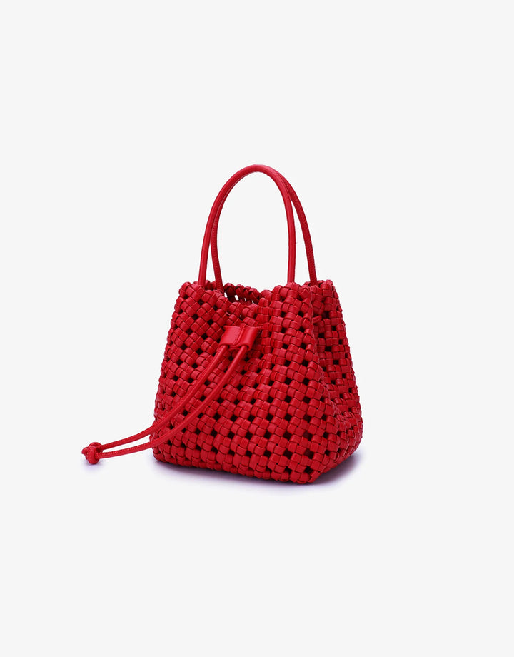 Remi/Reid Perrie Mini Bucket Bag in Red available at Barbara Katz