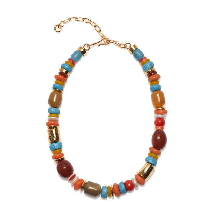 Lizzie Fortunato Souvenir Necklace in Sienna available at Barbara Katz