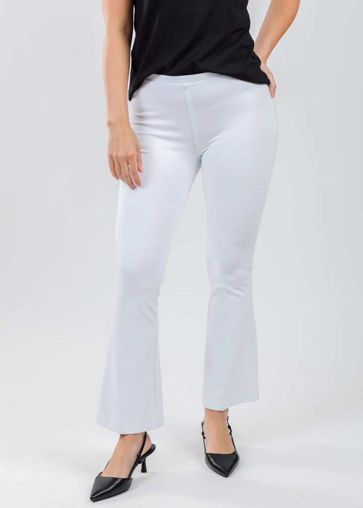 Peace of Cloth Ella Paramount Knit Pants in White available at Barbara Katz