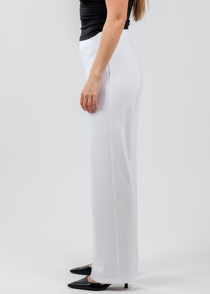 Peace of Cloth Jules Paramount Knit Pants in White available at Barbara Katz