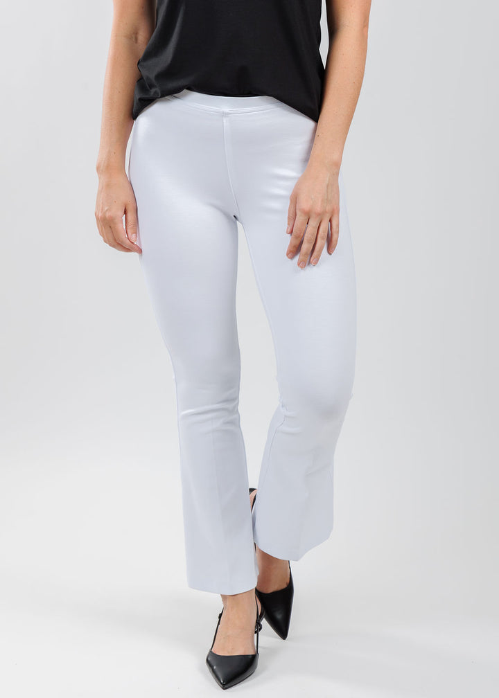 Peace of Cloth Ella Paramount Knit Pants in White available at Barbara Katz