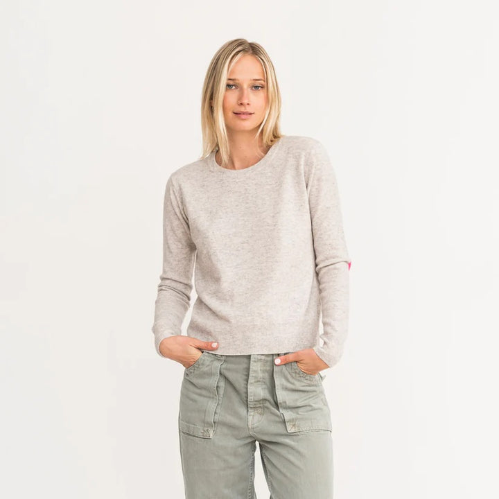 Patchwork Pullover Sweater