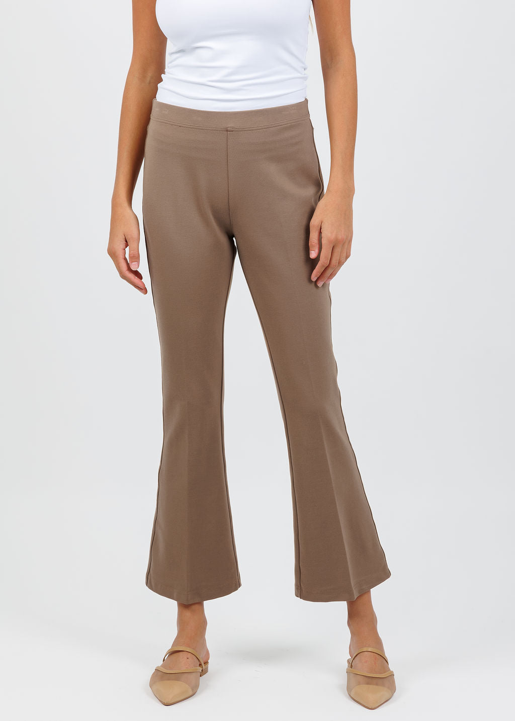 Peace of Cloth - Ella Paramount Knit Pants - Mocha