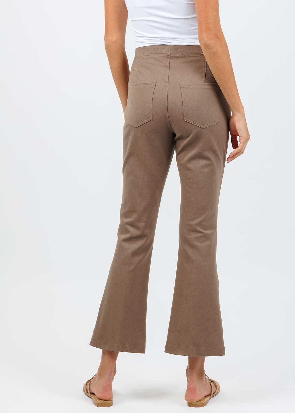 Peace of Cloth - Ella Paramount Knit Pants - Mocha