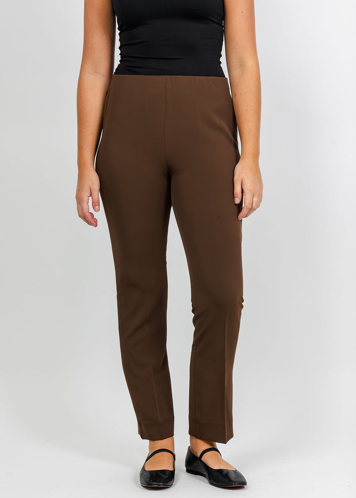 Peace of Cloth Annie Excursion Twill Pant in Cocoa available at Barbara Katz