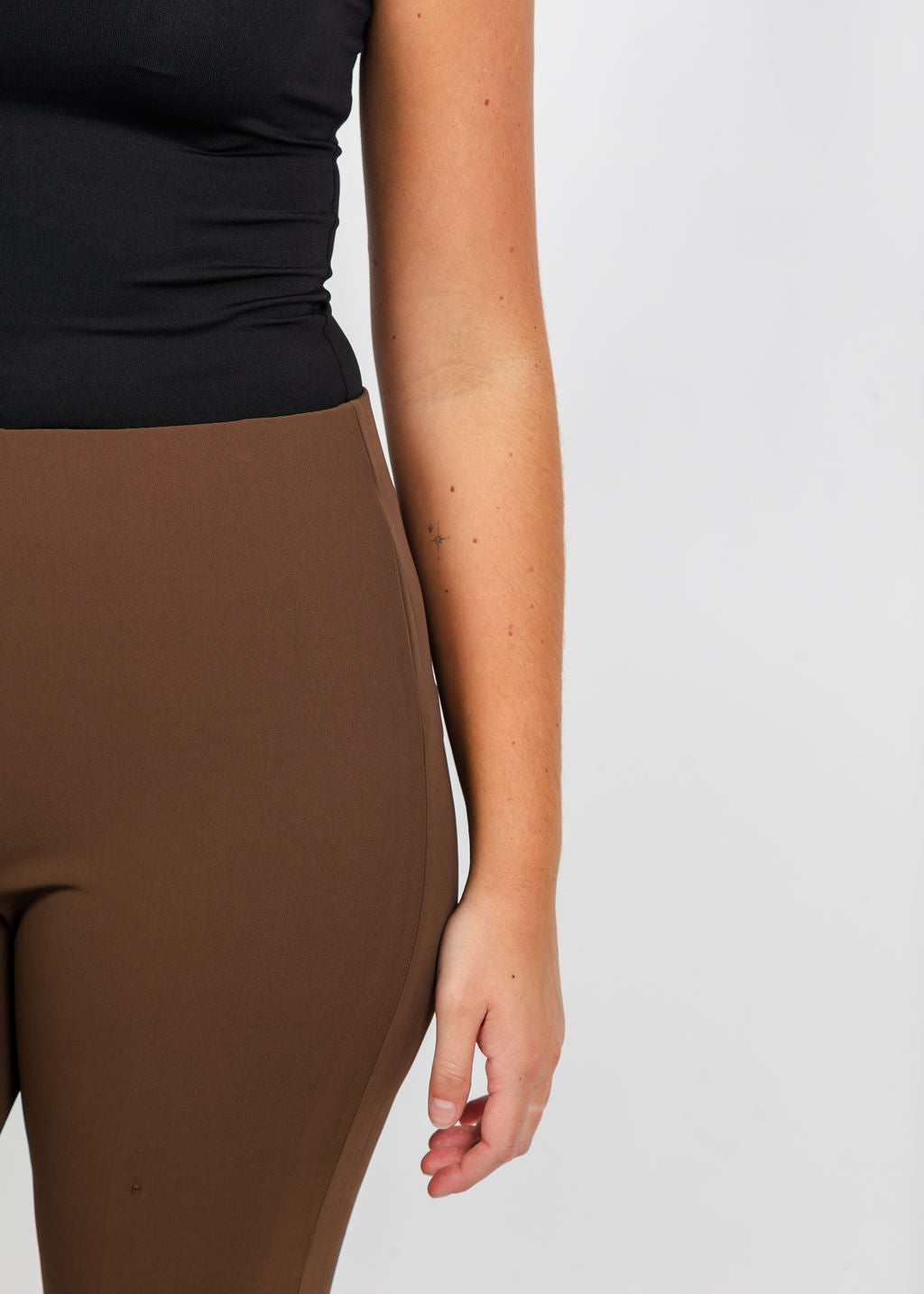 Peace of Cloth Annie Excursion Twill Pant in Cocoa available at Barbara Katz