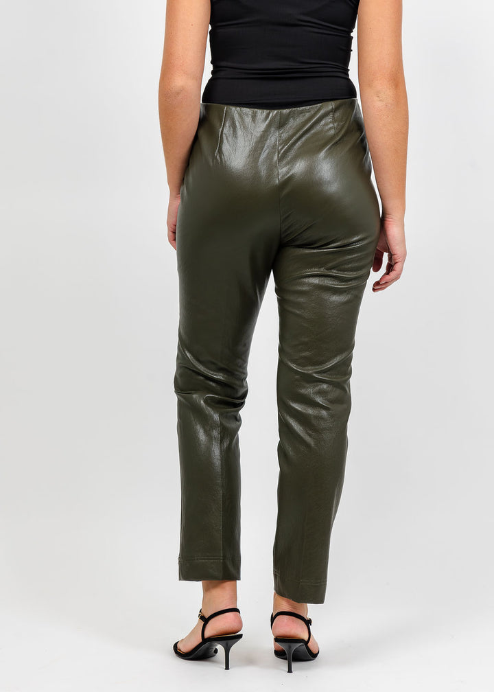 Peace of Cloth Annie Ultra Faux Pant in Olive available at Barbara Katz