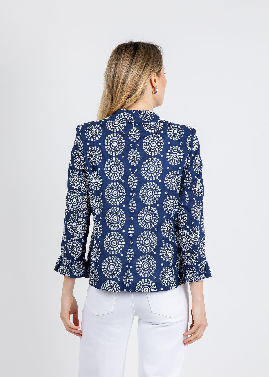 Peace of Cloth Gia Jacket in Multi available at Barbara Katz