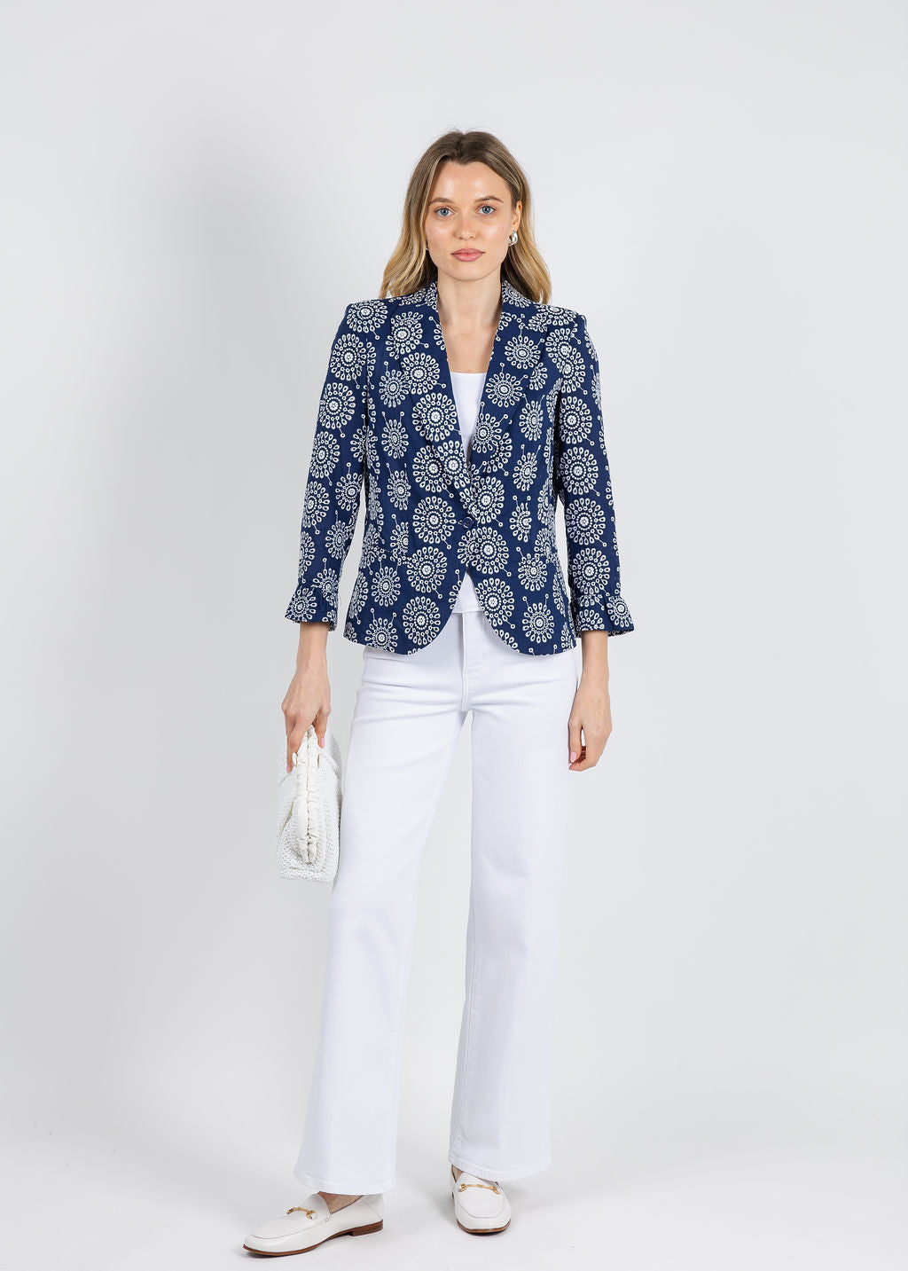 Peace of Cloth Gia Jacket in Multi available at Barbara Katz