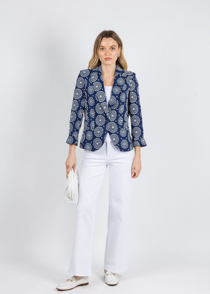 Peace of Cloth Gia Jacket in Multi available at Barbara Katz