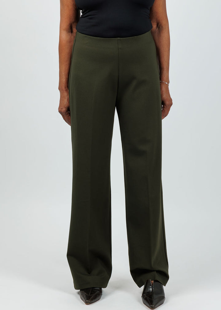 Peace of Cloth Jules Paramount Knit Pants in Olive available at Barbara Katz