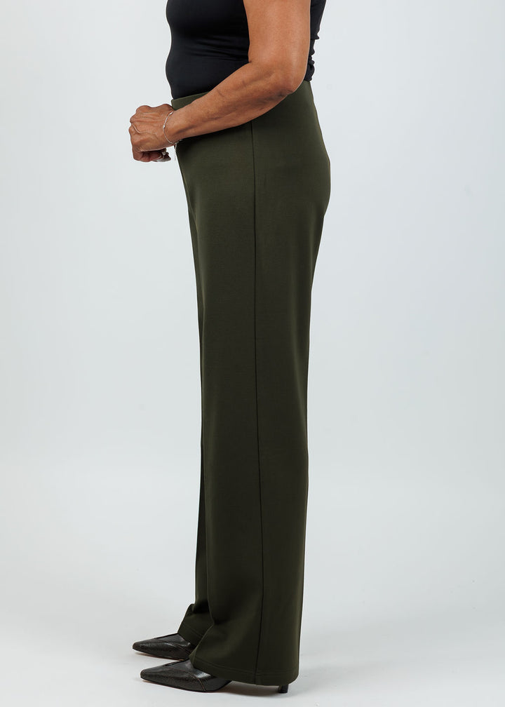 Peace of Cloth Jules Paramount Knit Pants in Olive available at Barbara Katz
