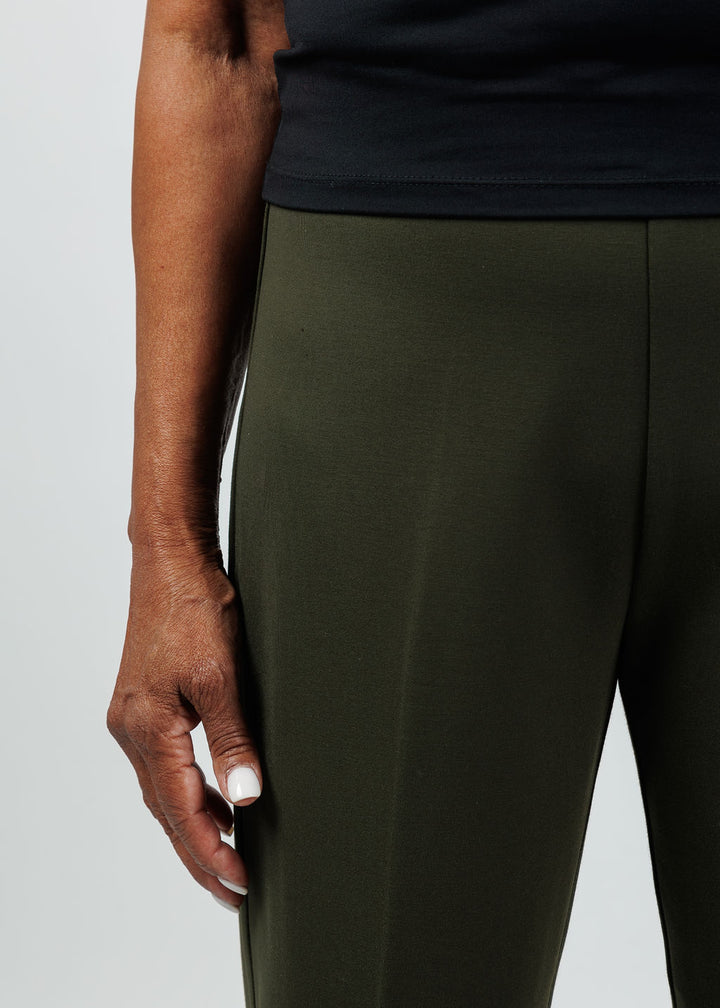 Peace of Cloth Jules Paramount Knit Pants in Olive available at Barbara Katz