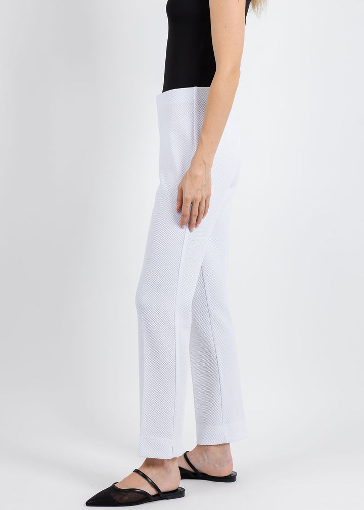 Peace of Cloth Pique Annie Pants in White available at Barbara Katz