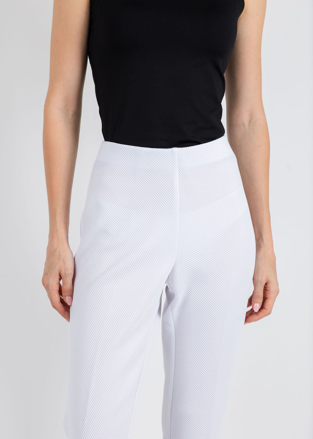 Peace of Cloth Pique Annie Pants in White available at Barbara Katz