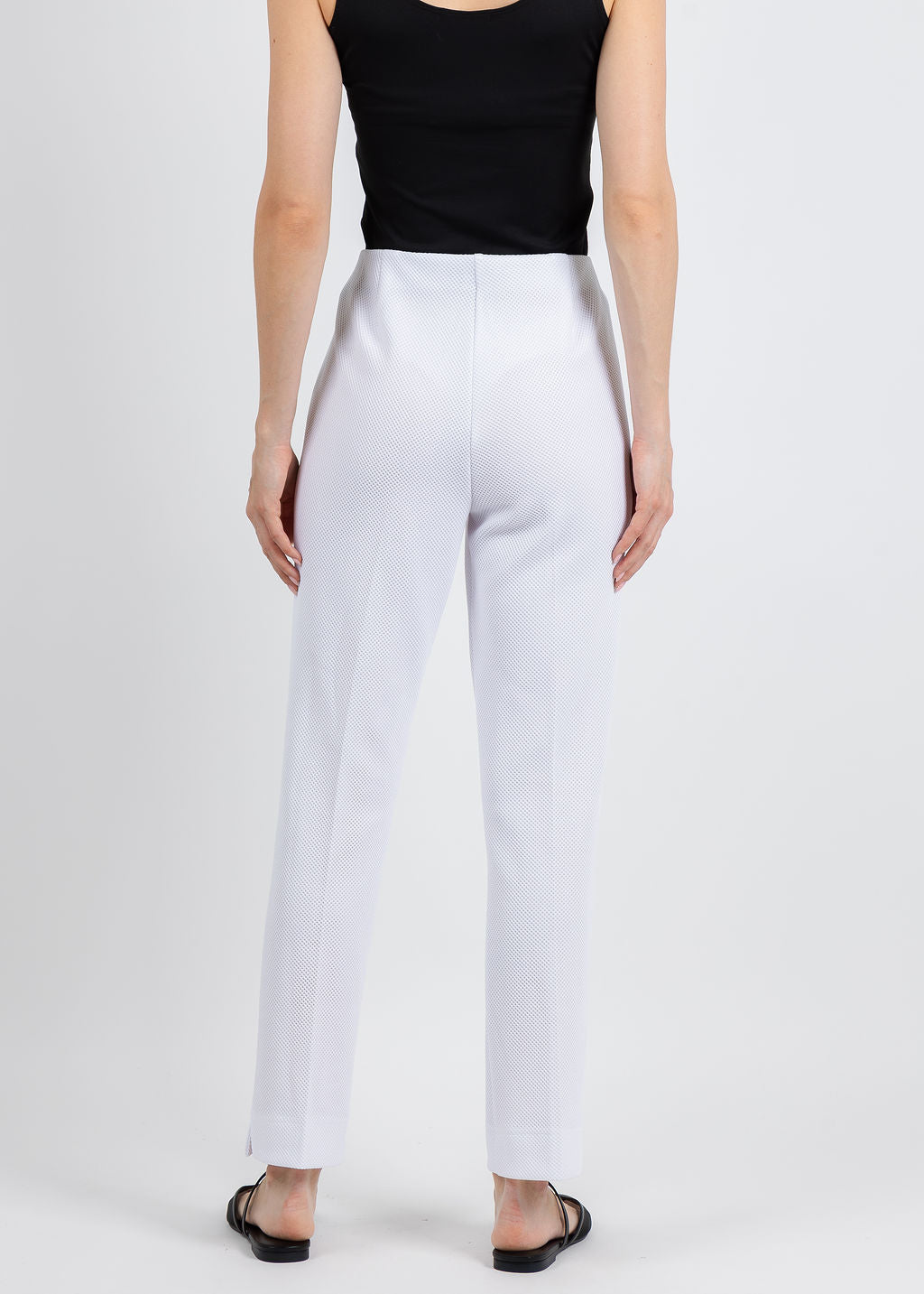 Peace of Cloth Pique Annie Pants in White available at Barbara Katz