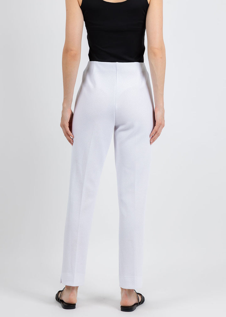 Peace of Cloth Pique Annie Pants in White available at Barbara Katz