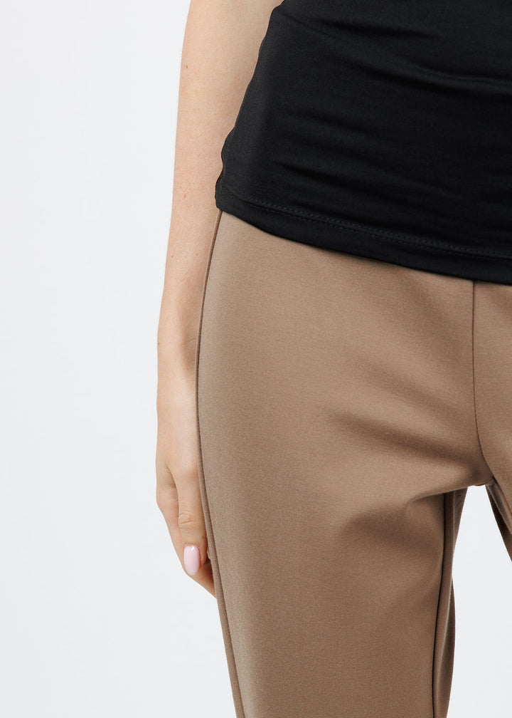 Peace of Cloth - Annie 29" Paramount Knit Pants - Mocha
