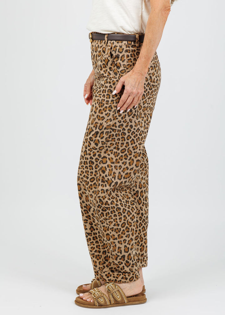 Pistola Denim Tori Printed Pants in Feline print available at Barbara Katz