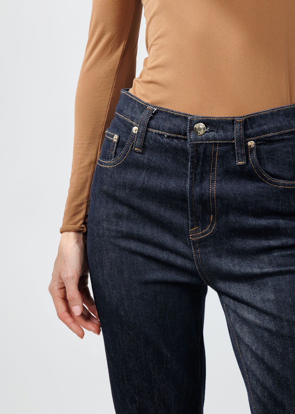 Pistola Bri Ankle Straight Leg Jeans in Nightfall available at Barbara Katz