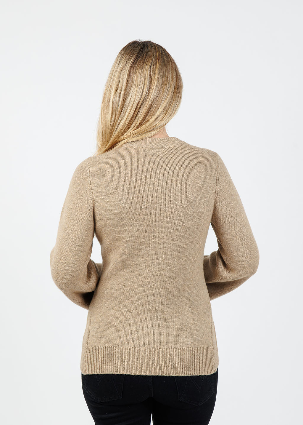 Pistola Dani Sweater Cardigan in Toasted Wheat available at Barbara Katz