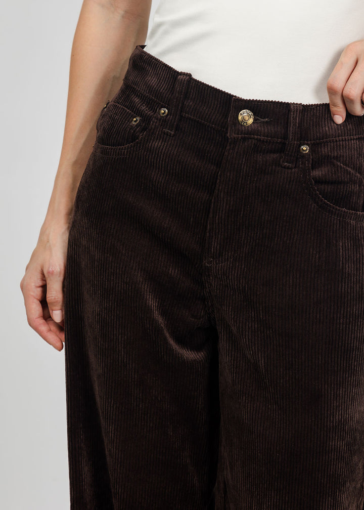 Pistola Jadyn Low Slung Palazzo Jeans in Mocha available at Barbara Katz