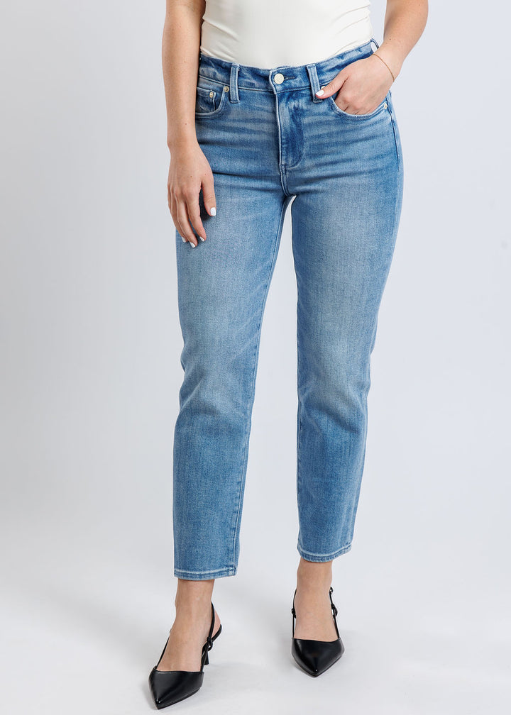 Pistola Monroe High Rise Crop Cigarette Jeans in Hill available at Barbara Katz