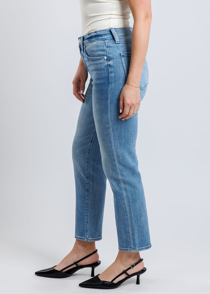Pistola Monroe High Rise Crop Jeans in Hill available at Barbara Katz