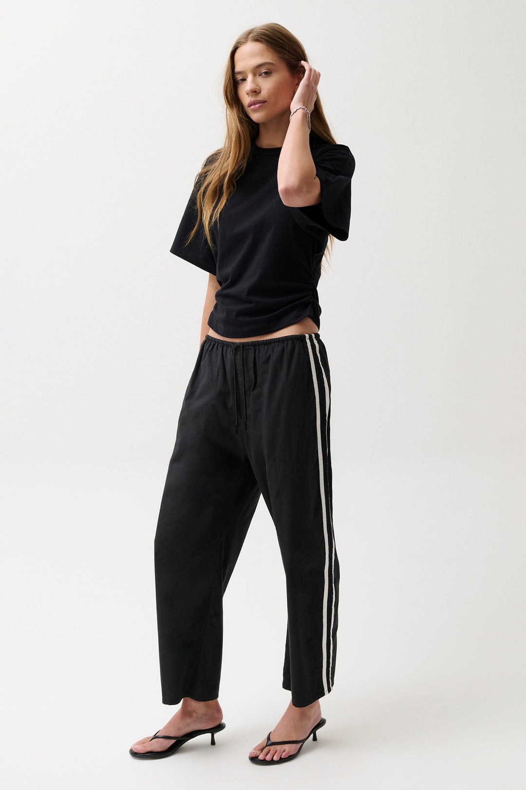 Pistola Bodie Sport Pants in Black available at Barbara Katz