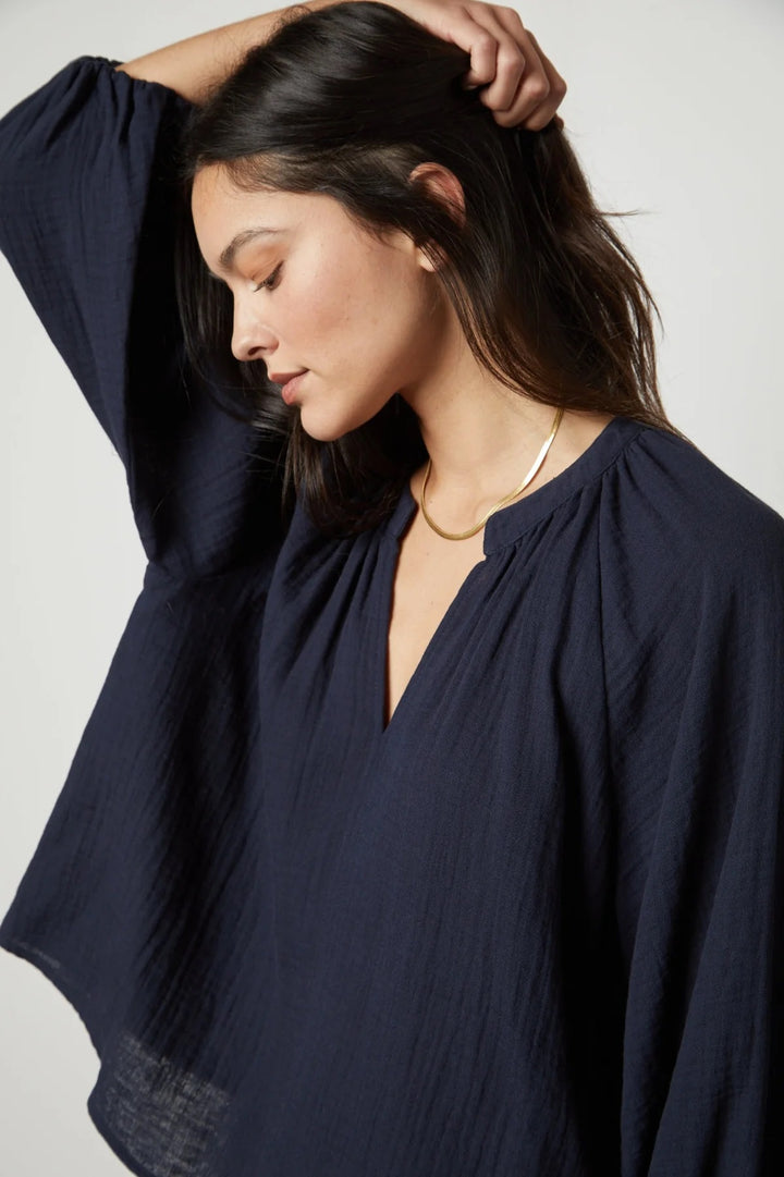 Velvet Posie Blouse