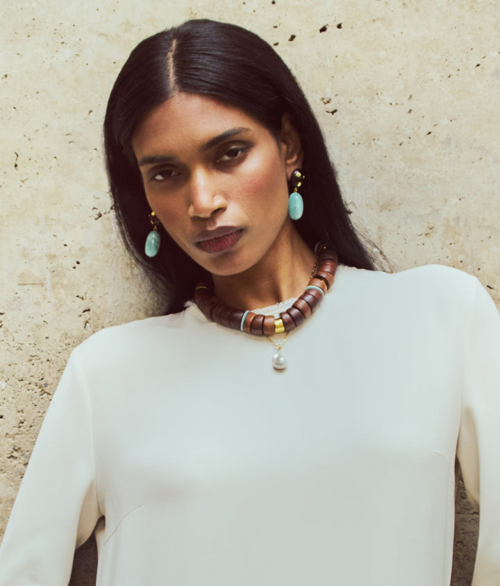 Lizzie Fortunato Nopales Earrings available at Barbara Katz