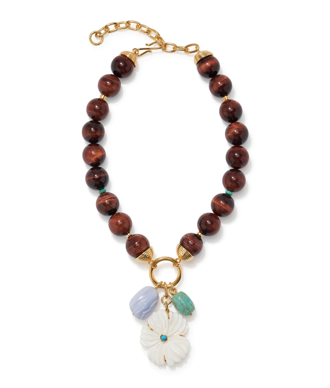 Lizzie Fortunato Desert Bloom Necklace in Multi available at Barbara Katz